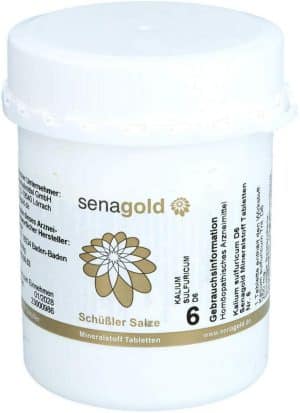 Biochemie Senagold 6 Kalium Sulfuricum D 6 Tablett
