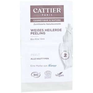 CATTIER weißes Heilerde Peeling alle Hauttypen