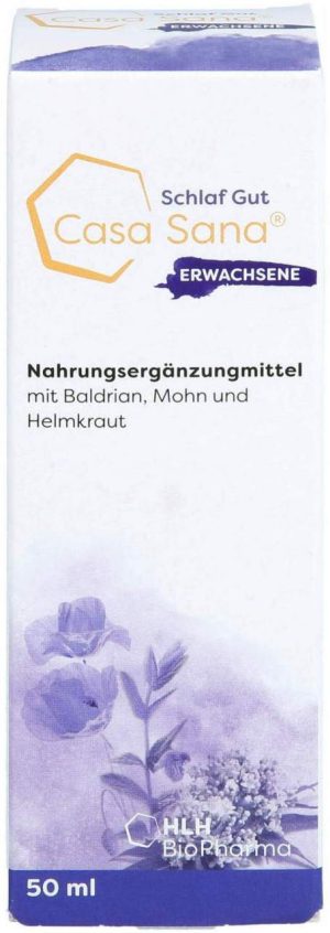 Casa Sana Schlaf Gut Erwachsene Tropfen 50 ml