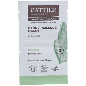 Cattier® Grüne Heilerde Maske für fettige Haut