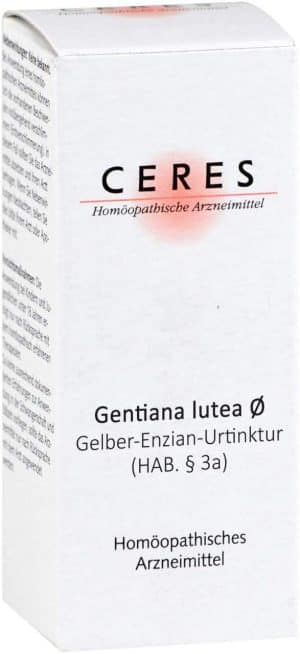 Ceres Gentiana Lutea Urtinktur 20 ml