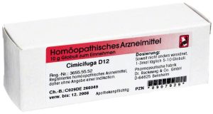 Cimicifuga D12 10 G Globuli