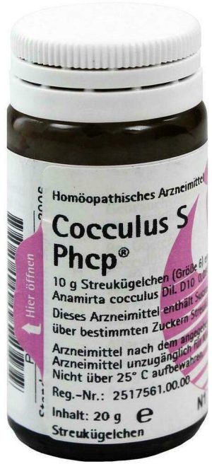 Cocculus S Phcp Globuli