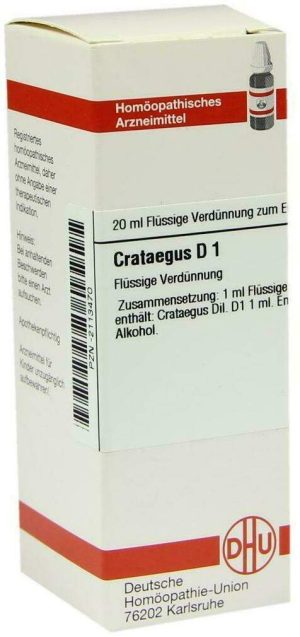 Crataegus D 1 20 ml Dilution