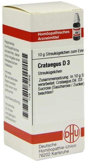 Crataegus D 3 Globuli
