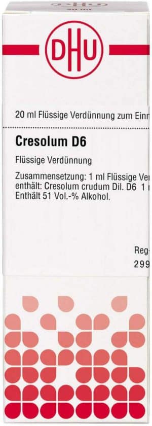 Cresolum D 6 Dilution 20 ml