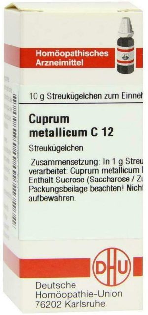 Cuprum Metallicum C 12 Globuli