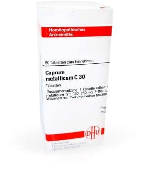 Cuprum Metallicum C 30 Tabletten