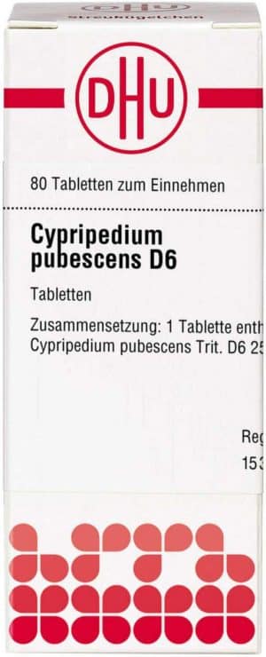 Cypripedeum Pubescens D 6 Tabletten 80 Stück