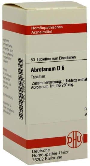 DHU Abrotanum D6 80 Tabletten