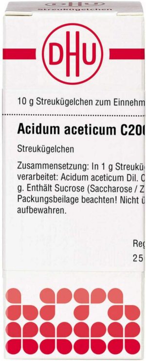 DHU Acidum Aceticum C200 Globuli 10 g