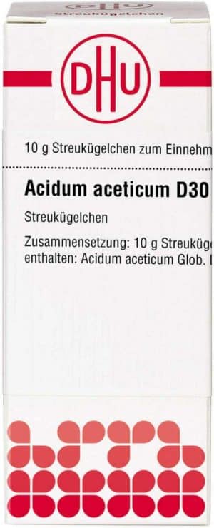 DHU Acidum Aceticum D30 Globuli 10 g