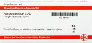 DHU Acidum Formicicum C200 8 X 1 ml Ampullen