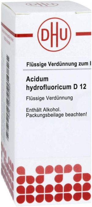 DHU Acidum Hydrofluoricum D12 Dilution 20 ml