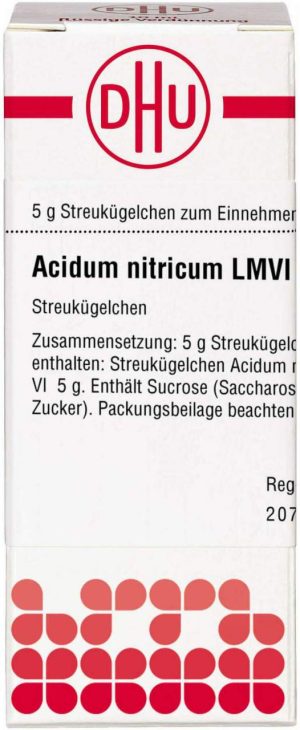 DHU Acidum Nitricum Lm Vi Globuli 5 g