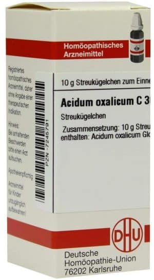 DHU Acidum Oxalicum C30 Globuli