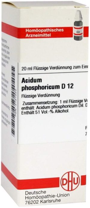 DHU Acidum Phosphoricum D12 Dilution