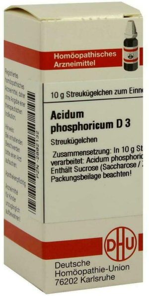 DHU Acidum Phosphoricum D3 Globuli