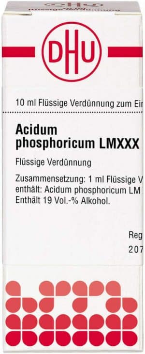 DHU Acidum Phosphoricum Lm Xxx Dilution 10 ml