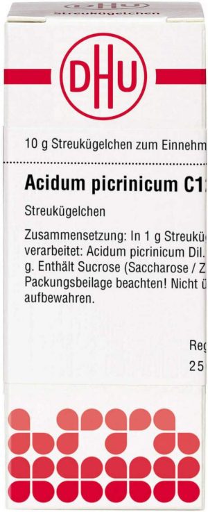 DHU Acidum Picrinicum C12 Globuli 10 g