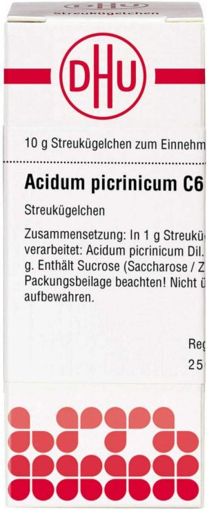 DHU Acidum Picrinicum C6 Globuli 10 g