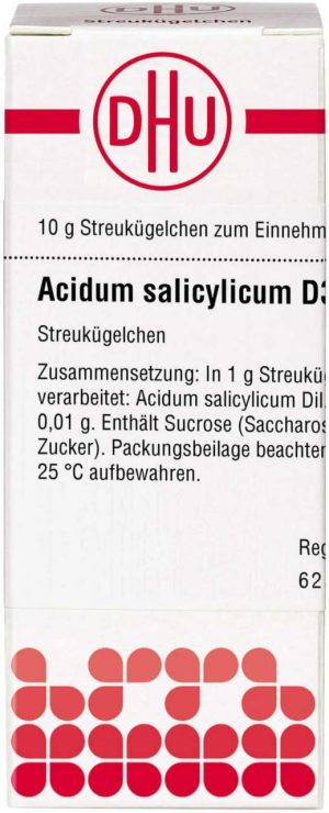 DHU Acidum Salicylicum D30 Globuli 10 g