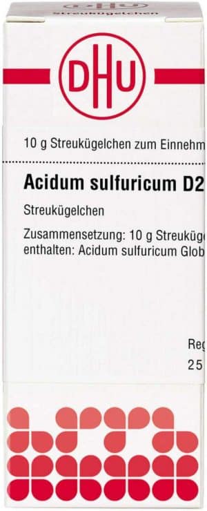 DHU Acidum Sulfuricum D200 Globuli 10 g