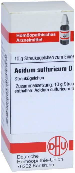 DHU Acidum Sulfuricum D30 10 g Globuli