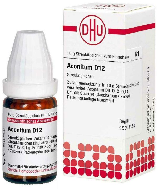 DHU Aconitum D12 10 g Globuli