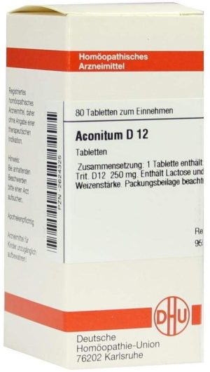 DHU Aconitum D12 80 Tabletten