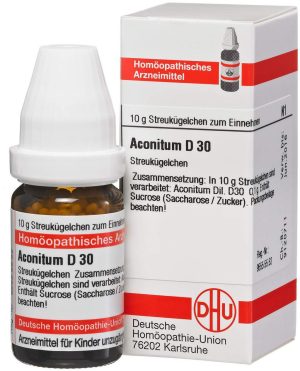 DHU Aconitum D30 10 g Globuli