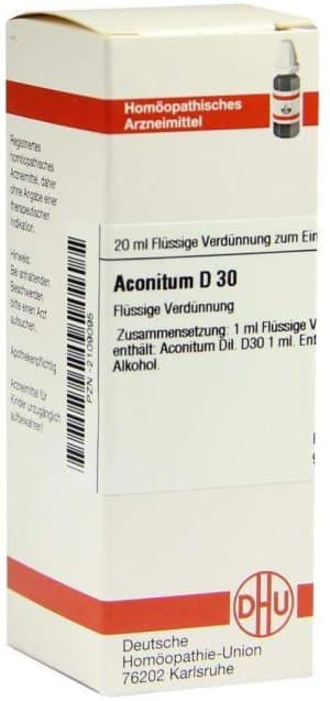 DHU Aconitum D30 20 ml Dilution