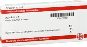 DHU Aconitum D4 Ampullen 8 x 1 ml