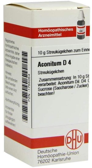 DHU Aconitum D4 Globuli