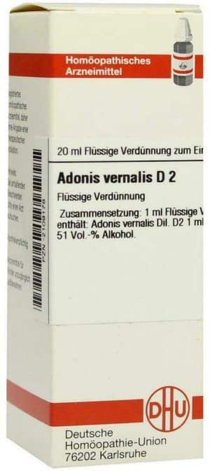 DHU Adonis Vernalis D2 20 ml Dilution
