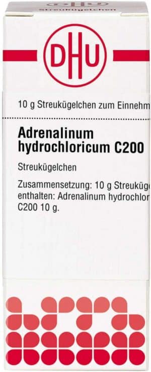 DHU Adrenalinum Hydrochloricum C200 Globuli 10 g
