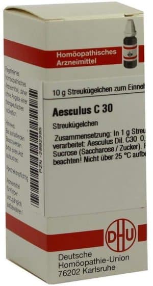 DHU Aesculus C30 10 g Globuli