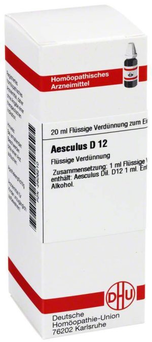DHU Aesculus D12 20 ml Dilution
