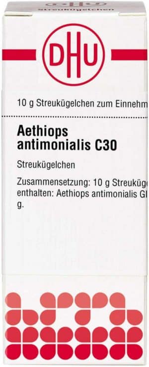 DHU Aethiops Antimonialis C30 Globuli 10 g
