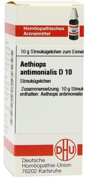 DHU Aethiops Antimonialis D 10 Globuli