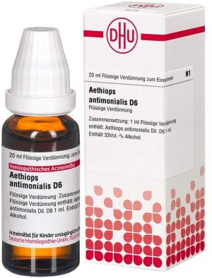 DHU Aethiops Antimonialis D6 Dilution
