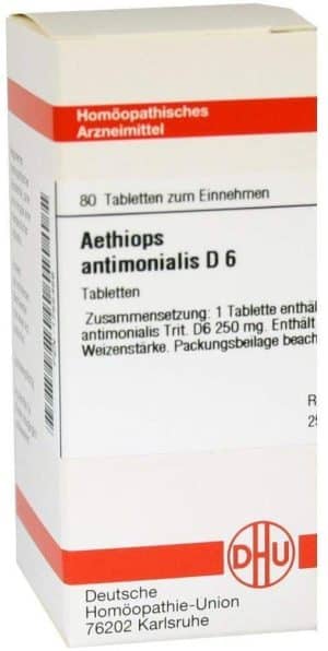 DHU Aethiops Antimonialis D6 Tabletten