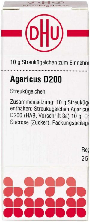 DHU Agaricus D200 Globuli 10 g