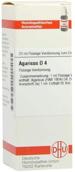 DHU Agaricus D4 20 ml Dilution