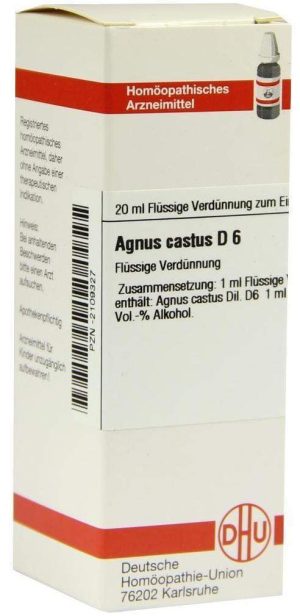 DHU Agnus Castus D6 20 ml Dilution