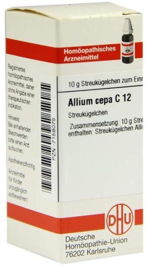 DHU Allium cepa C12 Globuli 10 g