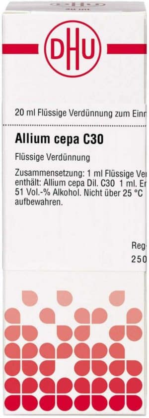 DHU Allium cepa C30 Dilution 20 ml