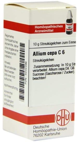 DHU Allium cepa C6 10 g Globuli