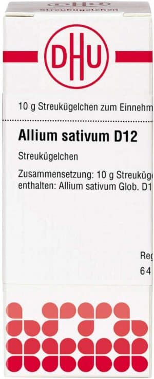 DHU Allium sativum D12 Globuli 10 g