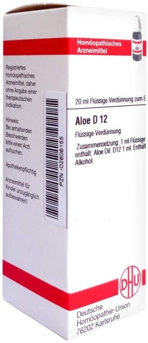 DHU Aloe D12 20 ml Dilution